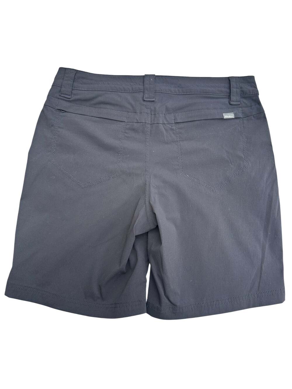 Eddie Bauer Women's 7" Hiking Trail Shorts black Lightweight Size 4 shorts